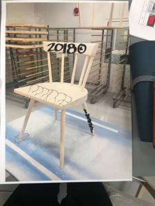 Virgil Abloh x IKEA MARKERAD Chair Brown - US