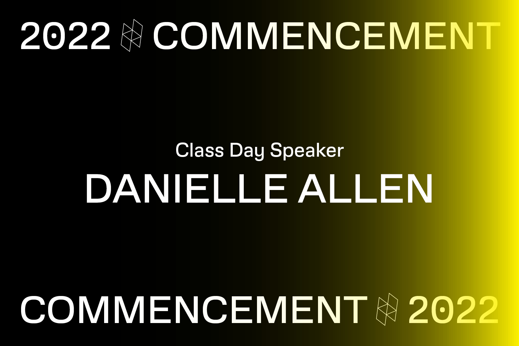 Danielle Allen, 2022 Class Day Speaker Harvard Graduate School of Design