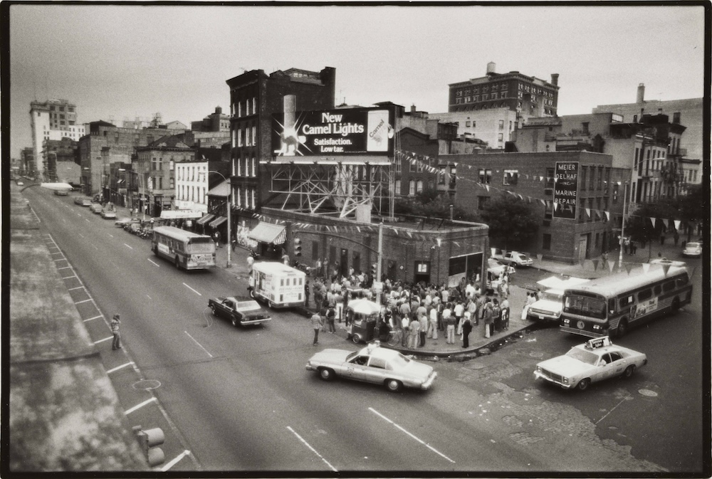 Black and white photograph of West Side Highway